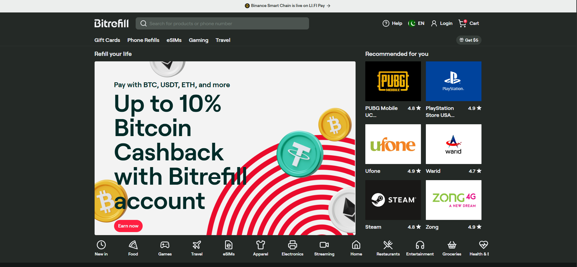 Bitrefill - Decentralized Crypto Buying and Selling Services